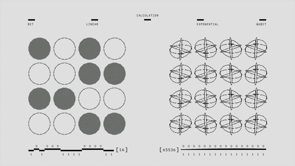 Black and White Geometric Representation of Data